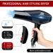 Buy Dongxw 3000W Professional Hair Dryer - Ionic Blow Dryer with Diffuser 2 Speed 3 Heat Settings for Salon & Travel - Black - Buy Online on GoSupps.com