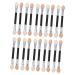 Hemoton 60 Pcs Latex Eye Shadow Stick Eye Shadow Applicator Double-ended Eyeshadow Eye Shadow Sponge Eyeshadow Brush Makeup Applicator Dual Sides Eyeshadow 7.5cmx3pcs Assorted Colorx3pcs