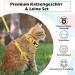 Supet Cat Dishes & Line Set - Perfect Feeding Solution for Kittens | International Shipping Available - Buy Online on GoSupps.com