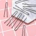 AIEX 50pcs U Shape Hair Pins Set | Secure Hold Clips for Women & Girls | Perfect for Hair Salons | Black Hair Accessories - Buy Online on GoSupps.com