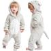 COOKY.D Unisex Winter Hooded Romper Jumpsuit 18-24 Months - Mouse - Buy Online on GoSupps.com