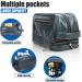 Men's Toiletry Bag  Travel Toiletry Bag for Men  Large Leather Dopp Kit for Men  Shaving Bag for Travel Accessories  LargeMens Toiletries Bathroom Organizer  Shaving kit  Dopp kit(Blue) Dark-Blue - Buy Online on GoSupps.com