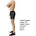 BROKIG Men's 5 Gym Bodybuilding Shorts - Lightweight Running Workout Shorts with Pockets, Elastic Waistband - Classic Black (Medium) - Buy Online on GoSupps.com