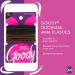 Goody Nonslip Women's Elastic Hair Tie - 10 Count Black - 4MM for Medium Hair | Ouchless Hair Accessories for Long Lasting Styles - Pain-Free - Buy Online on GoSupps.com