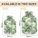 Buy 2L Tropical Palm Leaves Hot Water Bottle | Pain Relief & Winter Hand Feet Warmer International Shipping - Buy Online on GoSupps.com