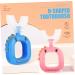 Partykindom 10 STK U-Shaped Children's Toothbrush | Portable Dental Cleaning Tool for Kids - Buy Online on GoSupps.com