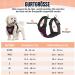 Shop Slowton No Pull Dog Harness | Soft Padded & Breathable | Perfect for Small & Medium Dogs | XXS Burgundy - Buy Online on GoSupps.com