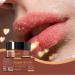 Rose Brown Sugar Lip Scrub & Balm - Exfoliator, Plumper, and Moisturizer for Lip Care and Lightening - Pink, One Size - Buy Online on GoSupps.com