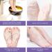 Exfoliating Foot Mask - 2 Pairs of Lavender & Roses Cornea Socks for Effective Foot Care | Unisex Dead Skin Remover - Buy Online on GoSupps.com