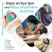 BeHoomi Steam Eye Mask for Dark Circles & Puffiness - Heated Eye Compress for Stress Relief - Disposable & Moist Heat for Dry Eyes - Home & Office Use - Buy Online on GoSupps.com
