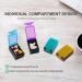 Silicone Arthritis-Friendly Pill Box - Unbreakable 7-Day Organizer Non-Slip & 100% Food-Grade - Buy Online on GoSupps.com
