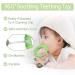McGmitt BPA-Free Baby Teething Rings - 2 Set Silicone Animal Teething Toys for Infants - Dental Aid for 3+ Months - Cat & Moose Design - Buy Online on GoSupps.com