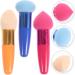 HAPINARY 3pc Makeup Powder Brush Concealer Sponge Lip Brush on Stick Cream Foundation Brush Gel Removing Tool Contour Brush Makeup Brush Tools Eye Shadow Travel Gourd - Buy Online on GoSupps.com