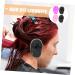 BCOATH 4pcs Hair Dye Earmuffs - Black Ear Cuff Shawl with Silica Gel for Baking Oil - Buy Online on GoSupps.com