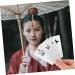 VINTORKY 1 Set Hanfu Forehead Patch Face Paint Chinese Makeup Palette Painting Stencils White Pvc - Buy Online on GoSupps.com
