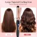 Professional 32mm Hair Curling Wand - Adjustable Temp Dual Voltage Auto Shut-Off for Perfect Big Curls - Buy Online on GoSupps.com