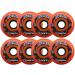 TronX Outdoor Pavement Asphalt Hilo 4-76MM/4-80MM 85A Inline Roller Hockey Wheels 8 Pack