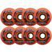 TronX Outdoor Asphalt Pavement 85A Inline Roller Hockey Wheels 8 Pack | 59mm, 68mm, 72mm, 76mm, 80mm Sizes