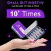Gelike EC Mini Short Square Gel Nail Tips - 120PCS Full Cover PMMA Resin False Press on Nails | Pre-Etched for Extensions | Clear & Strong | 12 Sizes - Buy Online on GoSupps.com