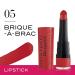 Bourjois Rouge Velvet Lipstick 05 Brique A Brac - Long-lasting Matte Formula - Buy Online on GoSupps.com