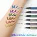 POPmisoler 3 Colors Liquid Glitter Eyeliner Pen Set - Long Lasting & Waterproof Metallic Eye Makeup for Women and Girls - Buy Online on GoSupps.com