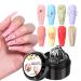 3D Sculpting Gel Molding Glue for Extension Tips | Hard Gel for French Tips for Home Manicure and Pedicure for Women and Girls French Rhinestone Flower Foil Charm Stamping - Buy Online on GoSupps.com