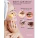 Revitalize Skin with 24K Gold Eye Mask - Reduce Puffiness Dark Circles & Wrinkles - 15 Pairs of Refreshing Eye Gels - Buy Online on GoSupps.com
