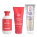 Wella Professionals Color Fresh Mask Temporary Colour Refresh Treatment Semi-Permanent Hair Dye Hair Gloss Treatment for Blonde Hair Pearl Blonde Hair Dye & Invigo Color Brilliance Colour Protection Shampoo & Conditioner