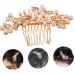 Didiseaon Rhinestone Side Comb Bride Hair Comb Wedding Hair Comb Bridal Hair Side Comb Pearl Hair Comb Bridal Hair Comb Wedding Hair Side Comb Rhinestones Miss Accessories Silver - Buy Online on GoSupps.com
