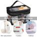 Transparent Double-Layered Cosmetics Bag - Waterproof PVC Makeup Bag for Women | 22x15x15cm | Perfect for Travel & Business Trips - Buy Online on GoSupps.com