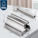 Zivacate 2 Pack Stainless Steel Toothpaste Tube Squeezer & Dispenser - Effortless Toothpaste Tube Rolling with Holder Seat Function - Buy Online on GoSupps.com