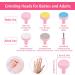 Electric Baby Nail Trimmer with LED Light - 6 Grinding Heads for Newborns and Toddlers - Buy Online on GoSupps.com