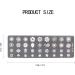 NICENEEDED Nail Art Stamping Plate - 36 Flower Shapes Manicure Template for DIY Nail Design - Buy Online on GoSupps.com
