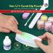 Saviland Dip Powder Nail Kit - 20 Transparent Colors with Dip Liquid Set | Long Lasting Manicure Starter Kit for Home DIY Nail Art - 02 Light Colors - Buy Online on GoSupps.com
