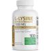 Bronson L-Lysine 1000mg High Potency Immune Support & Collagen Synthesis - 100 Vegetarian Tablets - Buy Online on GoSupps.com