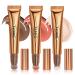 Yeweian 3PCS Liquid Contour Beauty Wand, Liquid Blush Highlighter Makeup Stick with Applicator, Cream Bronzer Stick Natural Matte Finish, Lightweight Blendable Cream Contour Highlighter Blush Wand, Cruelty-free(01+02+04) #01Contour+02Blush+04Highlighter