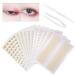 Double Eyelid Stickers,Eyelid Tape,Invisible Eyelid Tape,600 Pcs Natural Invisible Single Side Eyelid Tape Stickers with Fork Rod & Tweezer,Instant Eyelid Lift,Perfect for Droopy,Uneven,Monolids 600pc-1