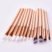12 Set Wooden Eye & Eyebrow Brushes - Multicolor Makeup Shadow Brush for Professional Application - Buy Online on GoSupps.com