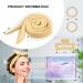 Upgrade Your Hair Game with CORATED 60 Extra Long Heatless Curling Rod Headband in Khaki - No Heat Hair Curler Kit for Short & Long Hair - Buy Online on GoSupps.com