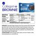 321glo Collagen Protein Brownie | Gluten Free  Low Sugar | Keto Snack 16g Protein  6g Collagen | 12 Pack (Chocolate Fudge) - Buy Online on GoSupps.com