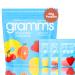 GRAMMS Clear Protein Powder Packets 20G Protein Sample Packets Variety Flavors for Women & Men | Lactose Free Grass-Fed Whey Isolate Gluten Free Zero Sugar Gut Friendly Non-Bloating(9 Pack)