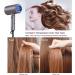 PRETFY Portable Hair Dryer 1875W - Professional Ionic Blow Dryer with Diffuser Lightweight & Low Noise Perfect for Home & Travel (Gray - Buy Online on GoSupps.com