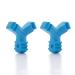 Invisalign Munchies EPS Aligner Tray Seaters, Blue Aligner Chewies, (Pack of 2)