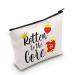 LEVLO Descendants Zippered Cosmetic Bag for Friends and Family Rotten to the Core Makeup Bag
