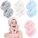 Shintop 8 Pieces Face Wash Bracelets Gray White Pink Blue