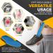 Buy Memory Foam Shoe Insoles - Triple Shock Absorption & Arch Support | Unisex Customizable Fit for Optimal Comfort - Buy Online on GoSupps.com