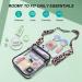 Clear Stadium Approved Crossbody Bag for Women & Men - Transparent PVC Messenger Handbag for Concerts & Events - Buy Online on GoSupps.com
