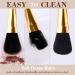 12-Piece Makeup Brush Set - Gold - Foundation, Eyeshadow, Eyebrow, Blush & Contour Brushes - Buy Online on GoSupps.com
