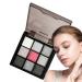 Black Smokey Eyeshadow Dark Eyeshadow Palette silver gray color eyeshadow palettes Blendable 9 colors highly pigmented long lasting for midnight masquerade