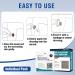 Ceeport Ag Silver Calcium Alginate Wound Dressing Pads 2 x 2 - Pack of 12 | Highly Absorbent & Non-Stick Gauze Pads for Wound Care - Buy Online on GoSupps.com